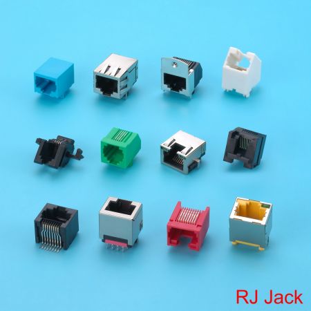 RJ 網絡接口 - 多樣RJ Jack款式